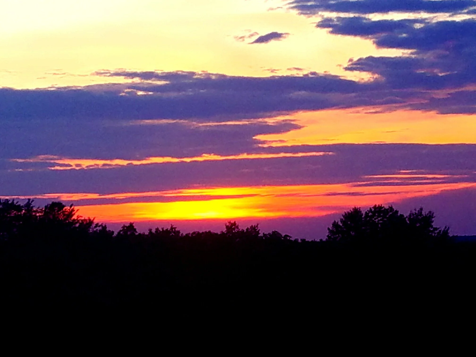 Sunsets from the Rail Trail — Mt Jewett to Kinzua Bridge (MJ2KB